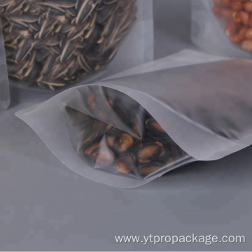 Custom print tea bag packing clear pouch